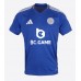 Camisa de Futebol Leicester City Jamie Vardy #9 Equipamento Principal 2024-25 Manga Curta